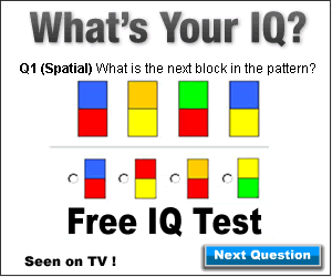 Free IQ test | Intelligence test | Real IQ test | free intelligence